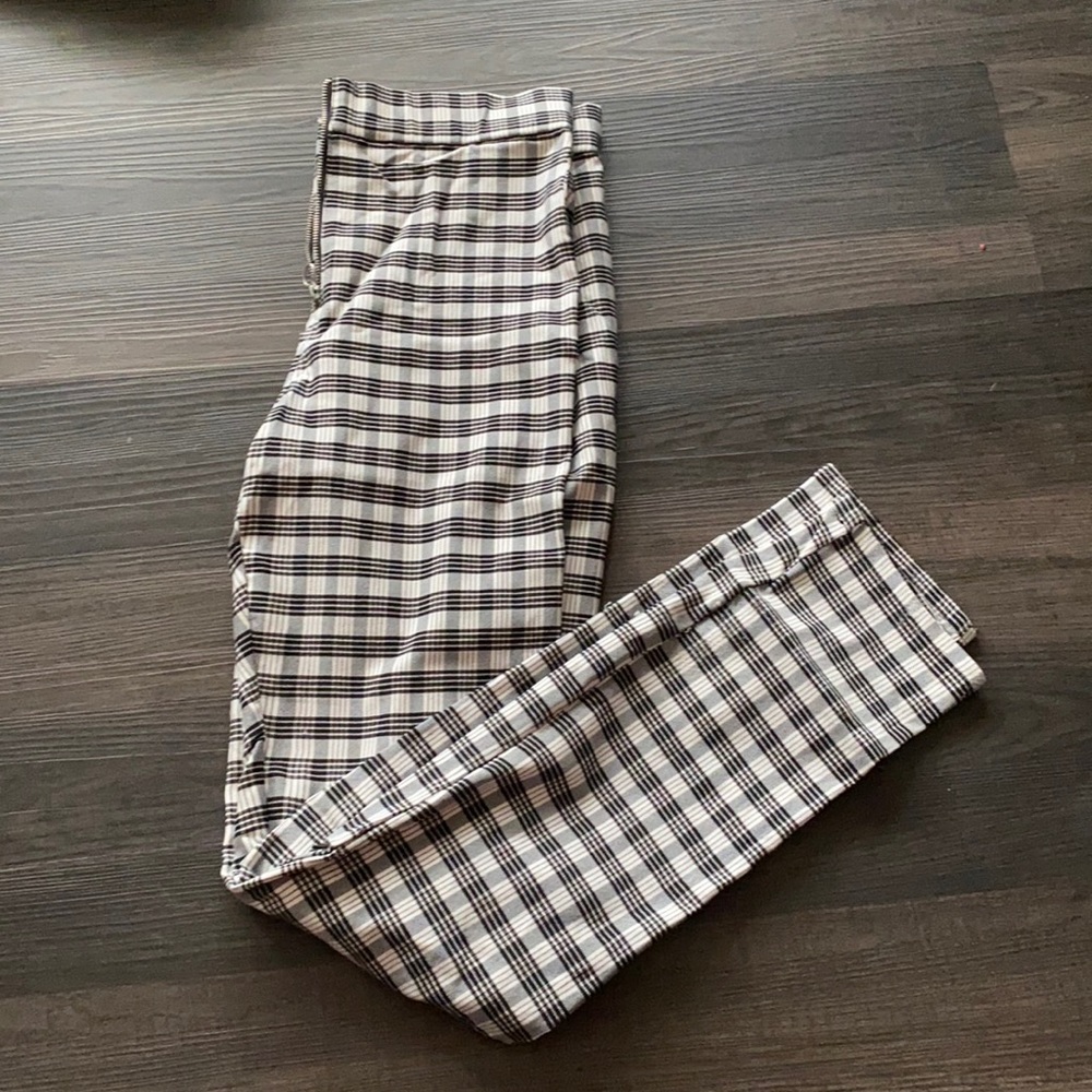 Garage casual pants front zipper